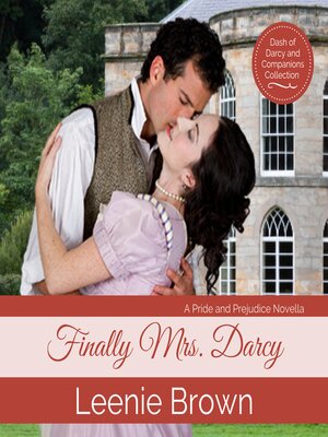 cover image of Finally Mrs. Darcy